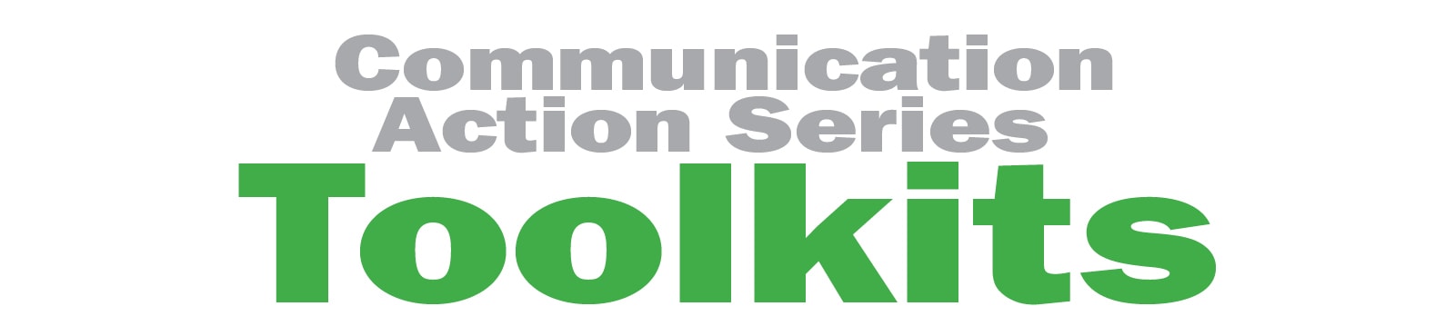 communication action series toolkit logo